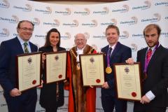 Olympic and Paralympic athletes given Freedom of the Borough