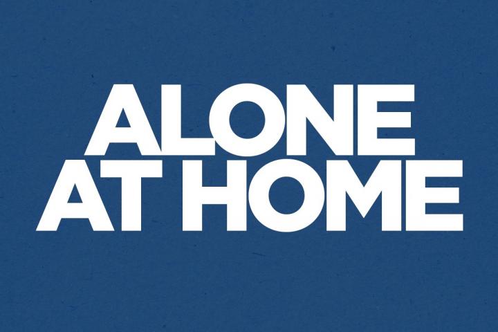 ALONE AT HOME TILE