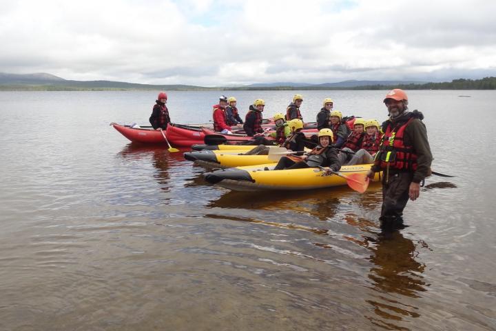 scouts kayak