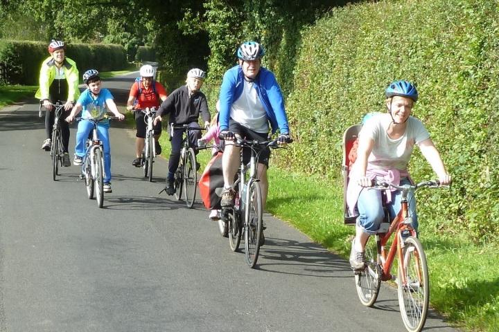 Bike Ride Sept 2013 along country lane