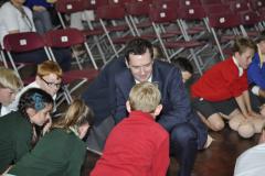 Ambulance staff teach lifesaving skills to local schoolchildren