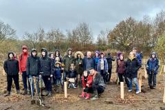 Wilmslow residents come together to plant 400 trees