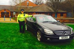Wilmslow man forced to hand over car