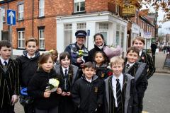 The Ryleys shows kindness with flowers