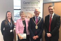 Mayor of Cheshire East opens local home care service