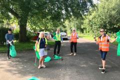 Councillors lead litter picking session