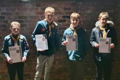 Scouts presented with Chief award