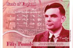 Alan Turing will be the face on the £50