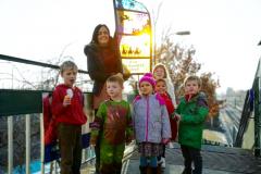 Christmas Story lights up Handforth station