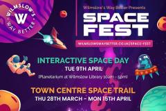 Get set for an out of this world Easter adventure in Wilmslow!