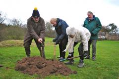 Tree commemorates horticultural society centenary