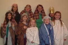 Children create nativity play from scratch