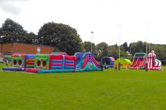 Youngsters kick off rugby season with family fun day