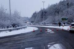 Updated: Snow causes travel chaos