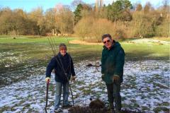 Grant for volunteers who help maintain town park