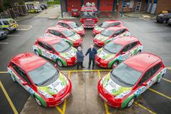 Red fire engines, green values