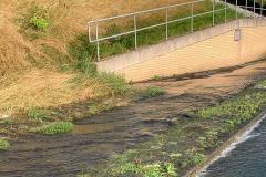 Flooded bypass reopens