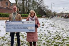 Wilmslow In Bloom receive Green Community Fund award