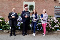 Judging day for Wilmslow in Bloom
