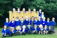 Smiles all round as little ones settle into big school