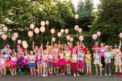 Brownies walk for cancer charity in memory of popular leader