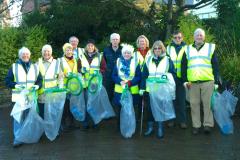 Clean Team bag a load of rubbish