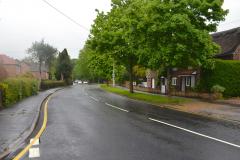 Road repairs in Wilmslow