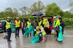 Volunteers 'Help Out' sprucing up Wilmslow