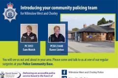 New approach to community policing in Wilmslow and Handforth