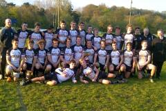 Wilmslow High U18's lift the Cheshire Cup