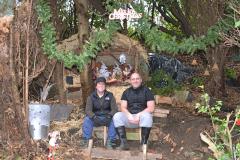 Nativity scene graces Old Road