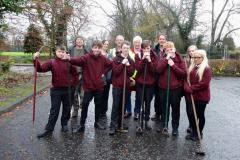 Volunteers spruce up Alderley Road