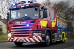 Crew tackles van fire on Alderley Road