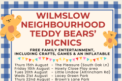 Free Teddy Bears’ Picnics in local Wilmslow Parks