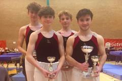 Trampolinists leap to success in national competition