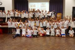 Olympian inspires children to get active