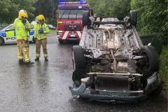'Miraculous escapes for all occupants' as weather conditions prove challenging