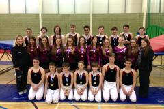 Wilmslow High celebrate successes at regional trampolining competition