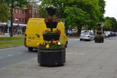New planters help make Wilmslow bloom