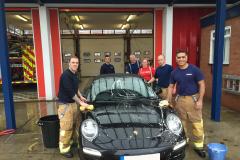 Firefighters charity car wash comes to Wilmslow for 12th year