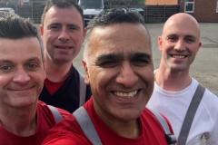 Firefighters charity carwash raises over £1000