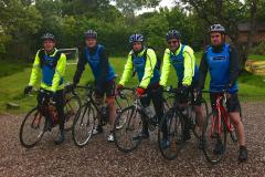 Friends pedal to Anglesey for hospice