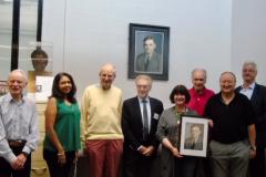 Portrait of local genius unveiled