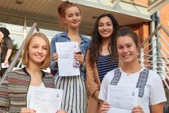 Alderley girls celebrate A level success