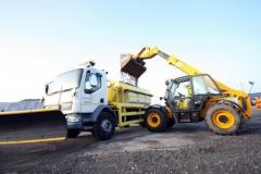 Gritting teams swing into action to deal with cold snap