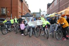 Family bike ride hailed a success