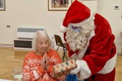 Dishing up Christmas lunch for the elderly