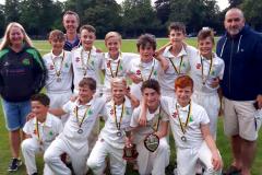 Lindow u13s win league and cup double