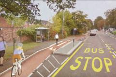 Revised plans unveiled for new cycling route and reduced speed limit