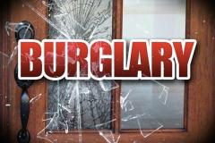 Burglars target three residential properties